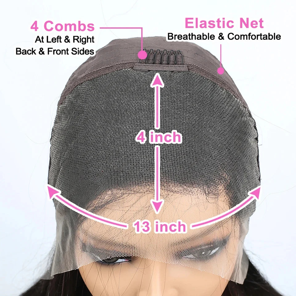 Ginger Bob Wig Human Hair