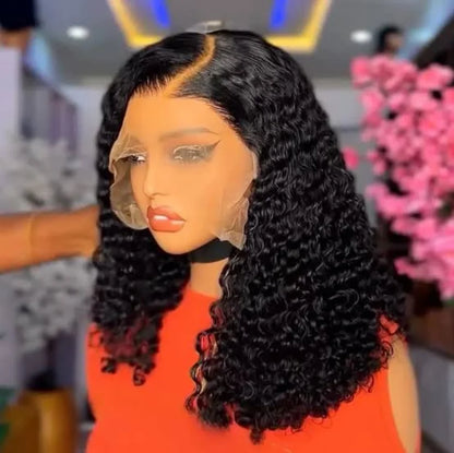 Burmese Curly Short Bob Wigs