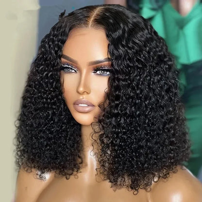 Burmese Curly Short Bob Wigs