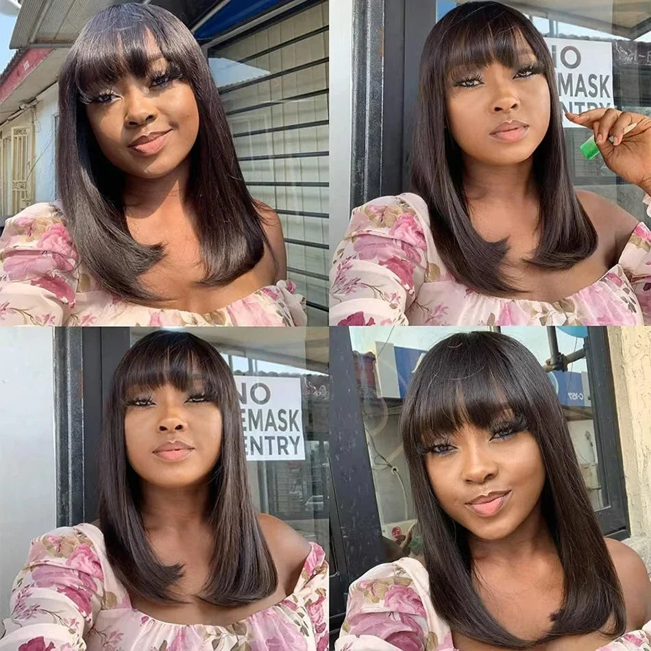 16inch 3X1 Middle Part Lace Wig Bob Wigs