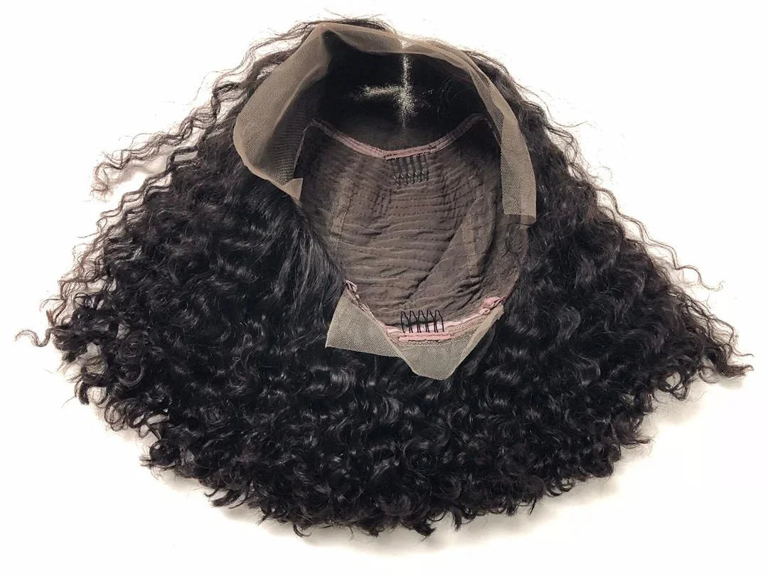 Burmese Curly Short Bob Wigs