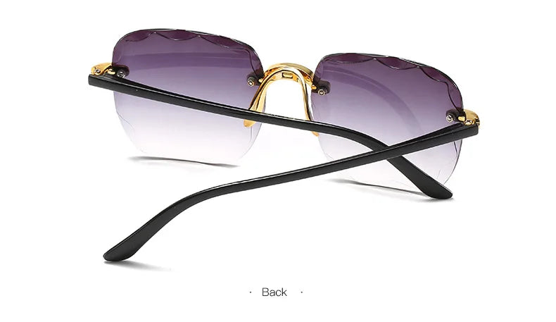 Square Rimless Sunglass