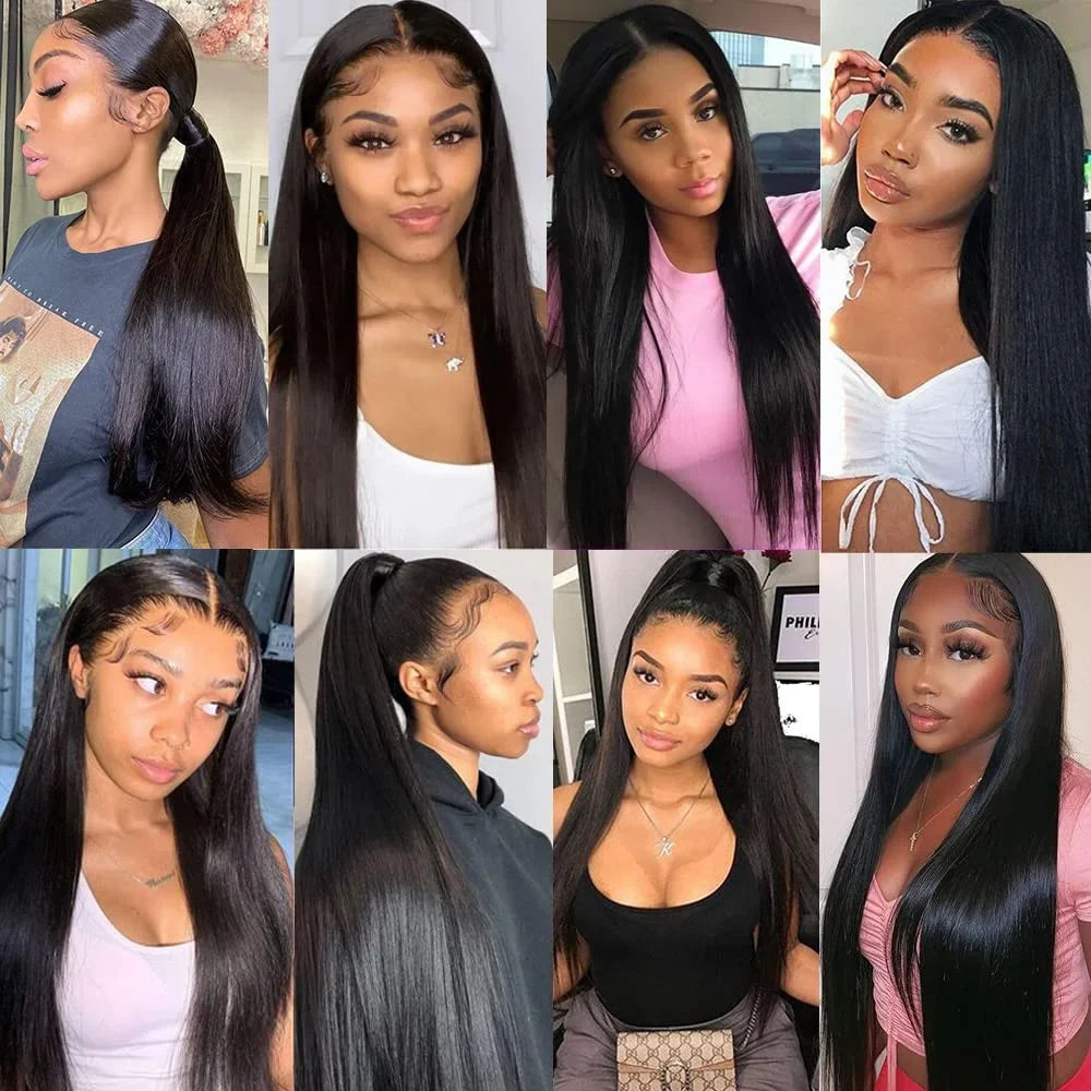 Lace Front Human gluless Hair