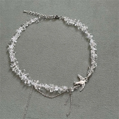Boho Tassel Heart Pendant