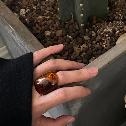 Vintage Trendy Large Finger Rings
