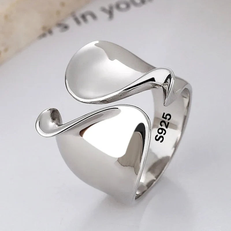 Minimalist Handmade Simple BIg Ring