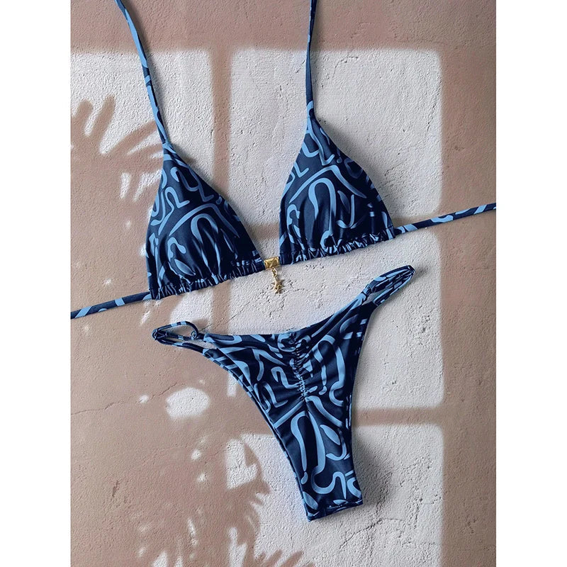 Leopard Push Up Bikinis