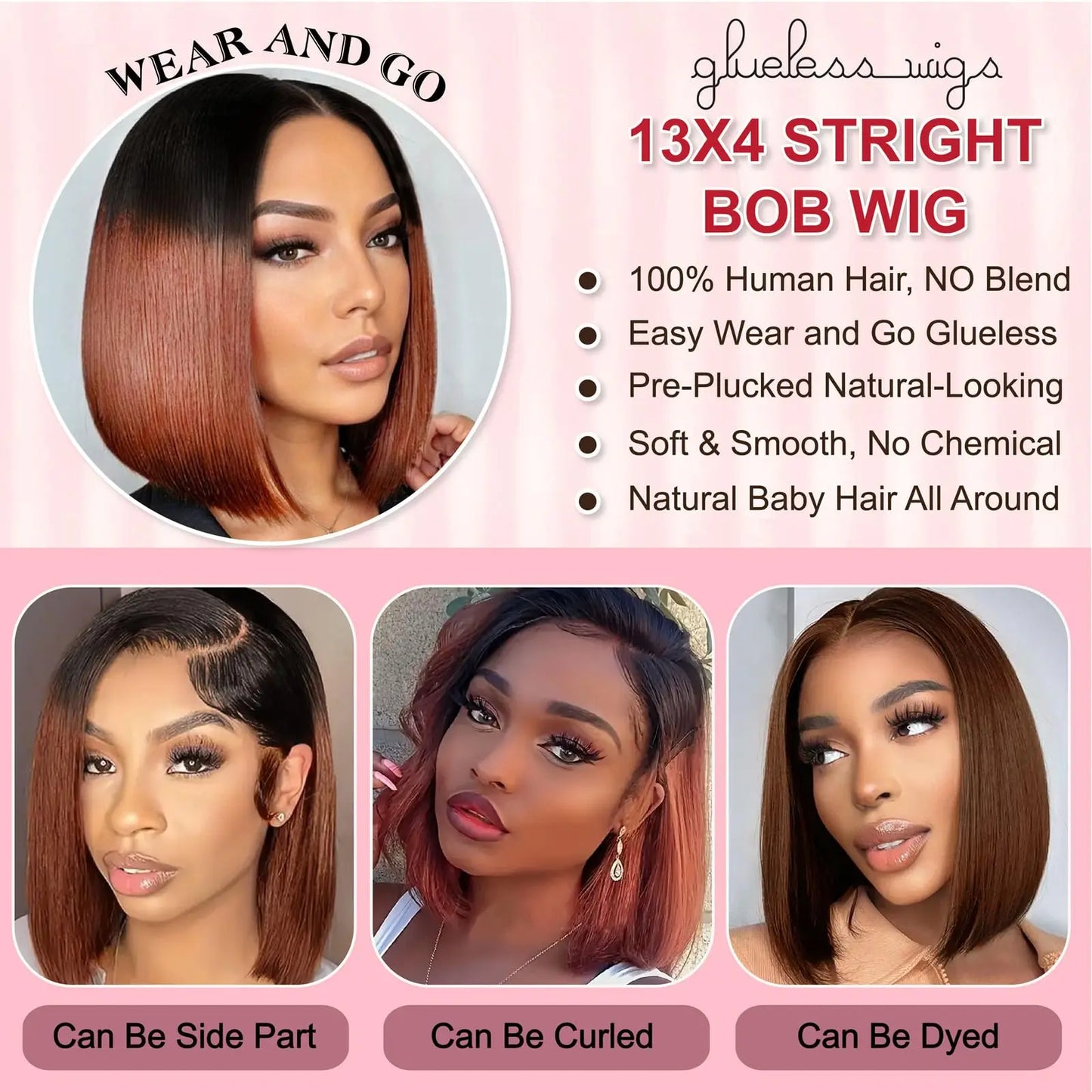 Ombre Brown 1B/4 Bob