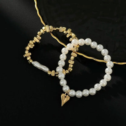 Elegant Imitation Pearl Bracelet