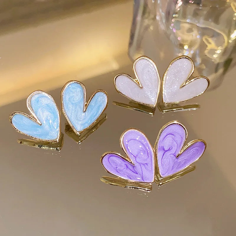 Heart Pearl Earrings