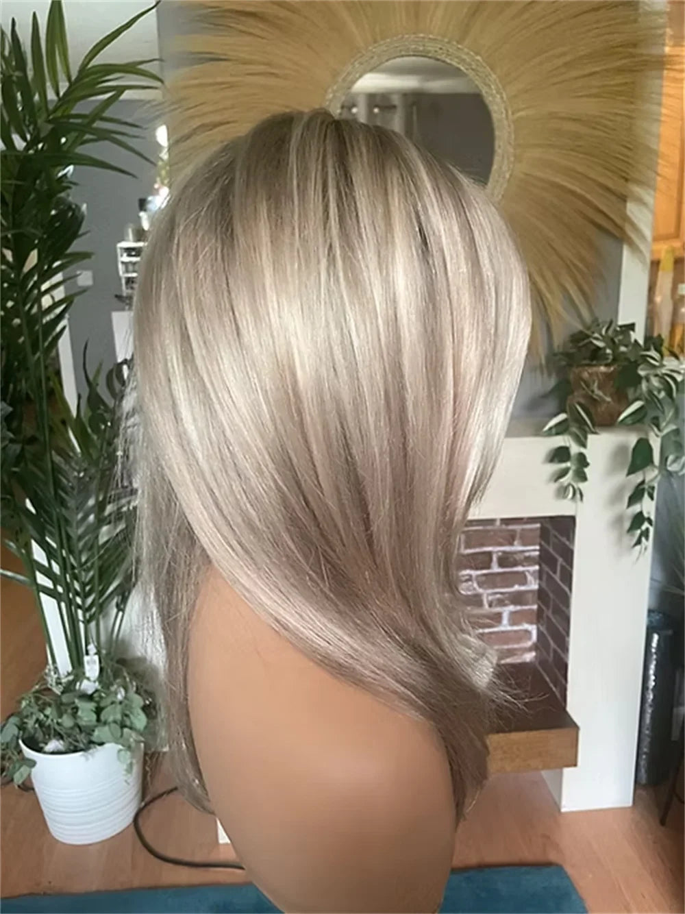 Ombre Icy Blonde Synthetic