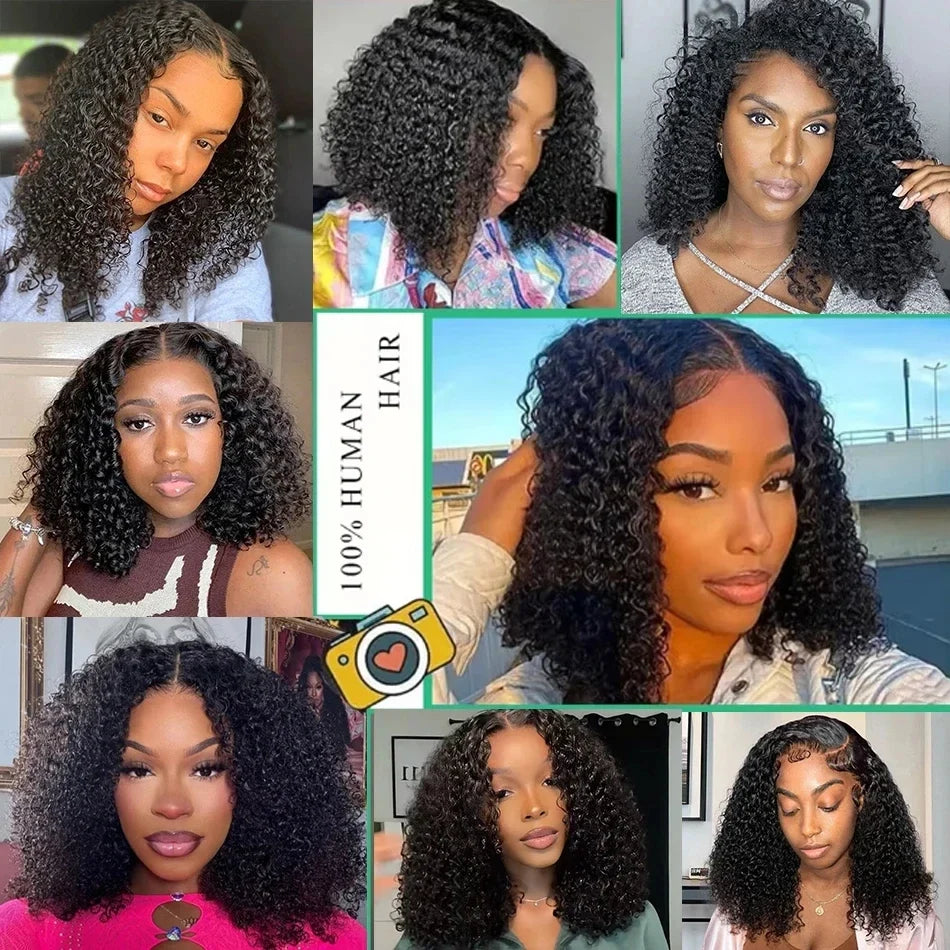 Water Wave Short Bob Wigs
