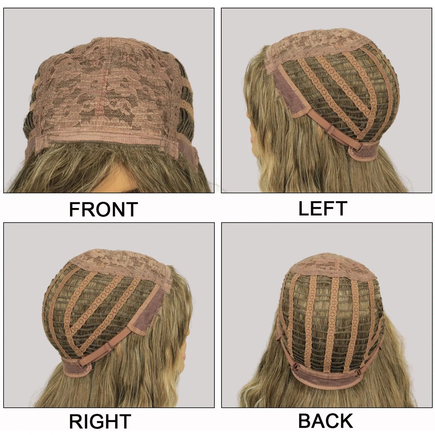 Ombre Ash Blonde Long Water Wave