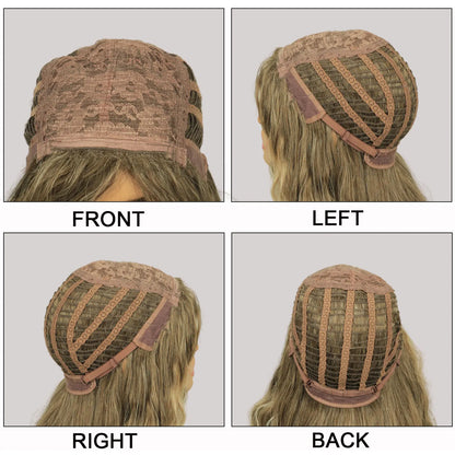 Ombre Ash Blonde Long Water Wave