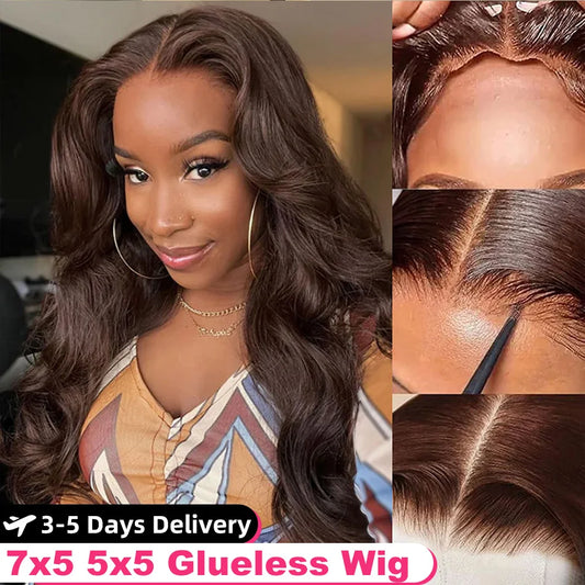 Wear And Go Glueless Wig Human Hair