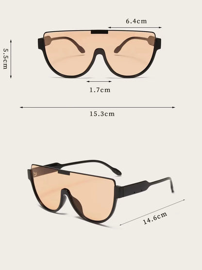 Semi-Round Vintage Sunglasses