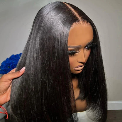 Short Wavy Straight Glueless