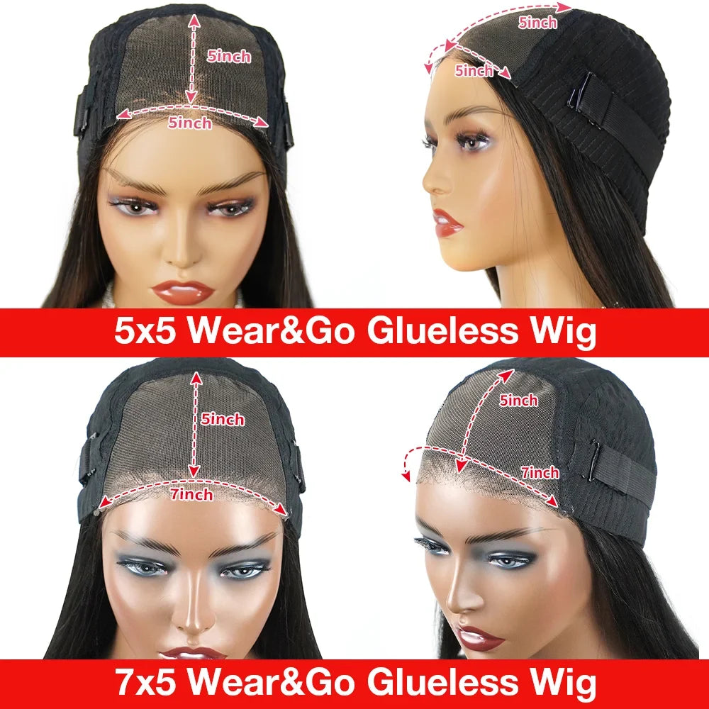 Glueless Wigs Human Hair