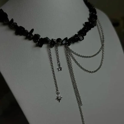 Elegant Multilayer Tassel Chain