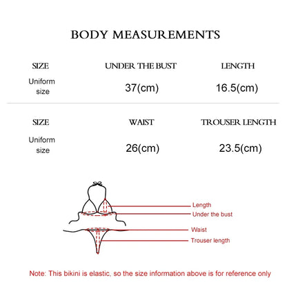 Backless Adjustable Lace-up Swimsuit