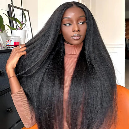 250% Kinky Straight Glueless Wig