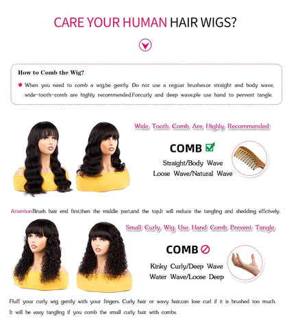 Kinky Straight Half Wig