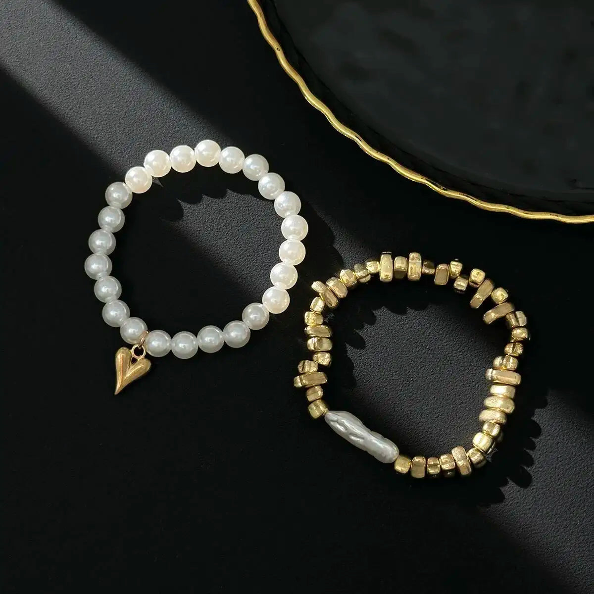 Elegant Imitation Pearl Bracelet