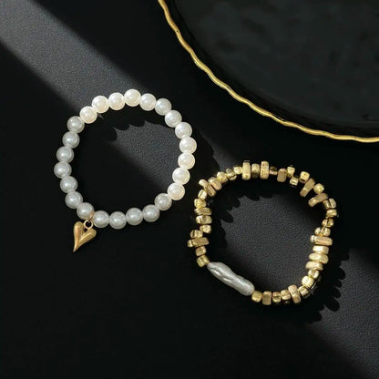 Elegant Imitation Pearl Bracelet