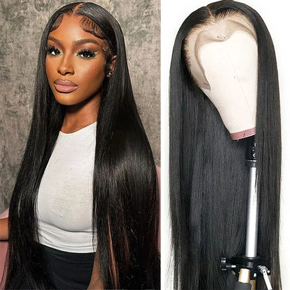 Lace Front Human gluless Hair