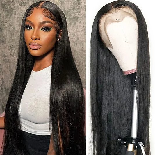 Lace Front Human gluless Hair