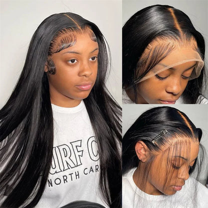 Lace Front Human gluless Hair