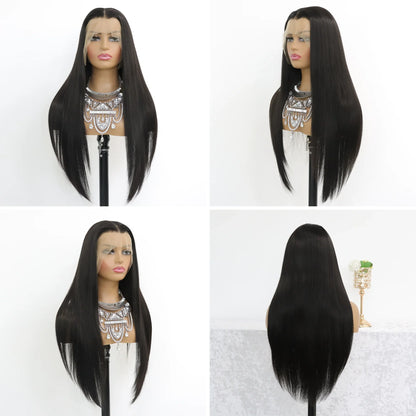 13*4 Lace Front gluless Wigs Straight