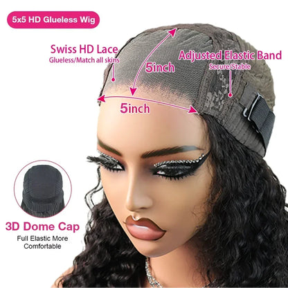 Glueless Wigs Human Hair