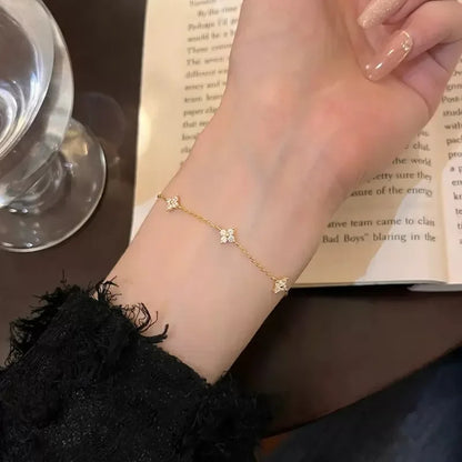 Leaf Flower Bracelet