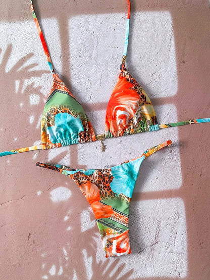 Leopard Push Up Bikinis