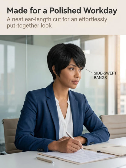 Short Wig for Women, Synthetic Wig,