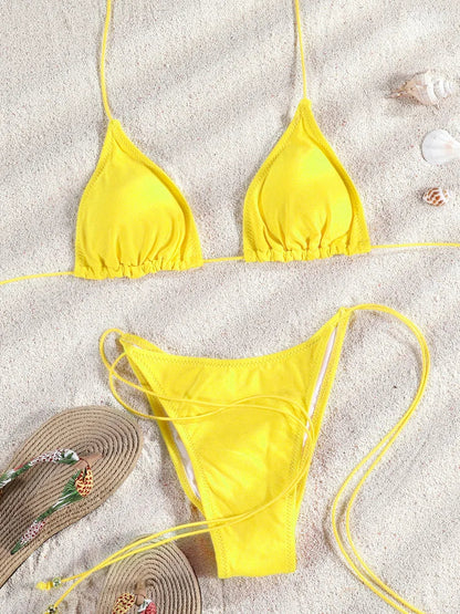 Solid Bikini Sets