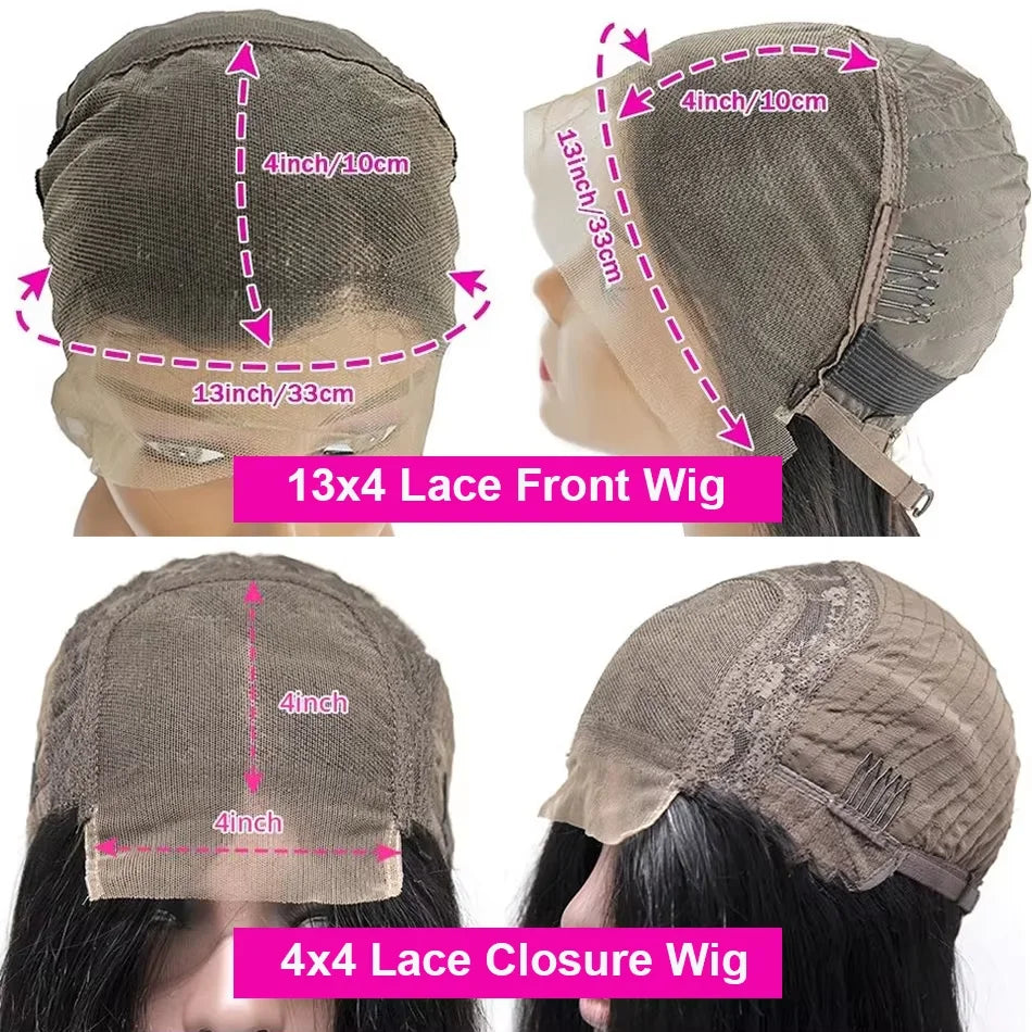 250% Short Bob Wigs Curly Human Hair