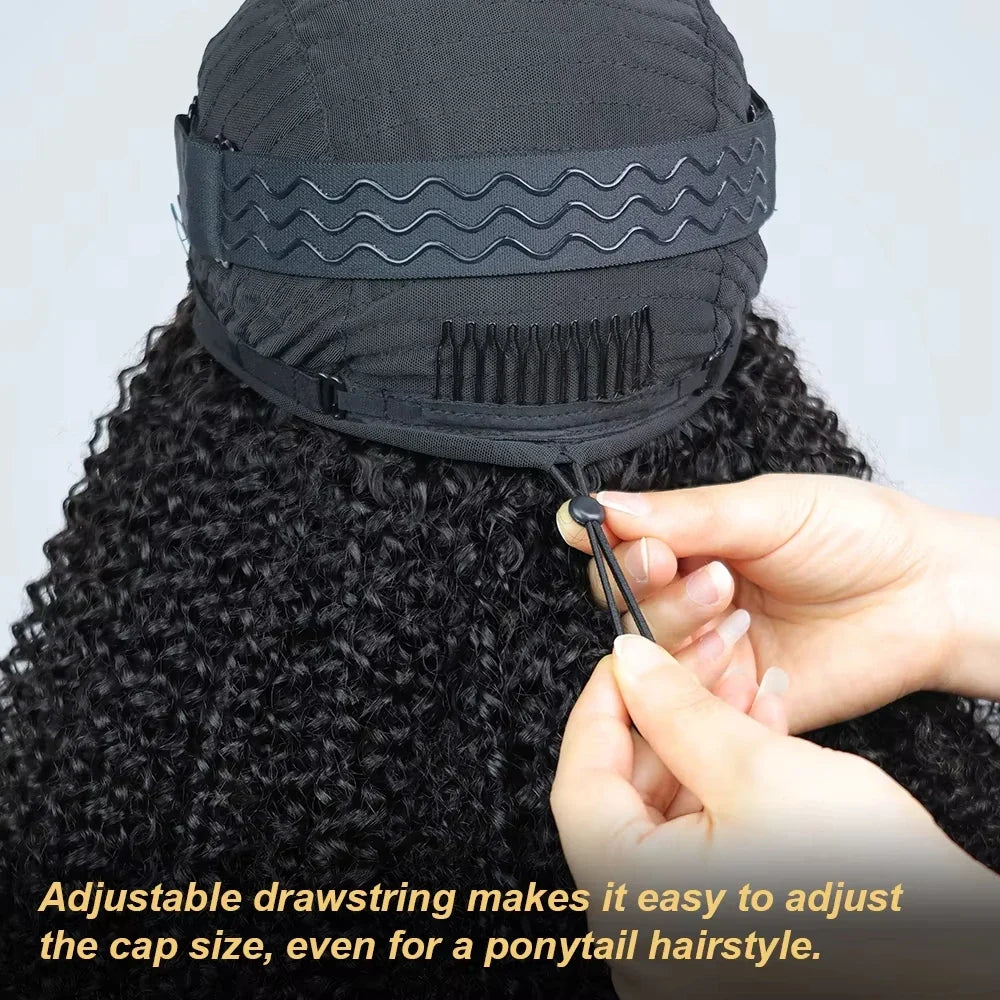 Kinky Curly Flip Over Human Hair