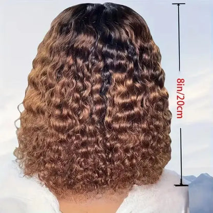 Ombre Brown Water Wave