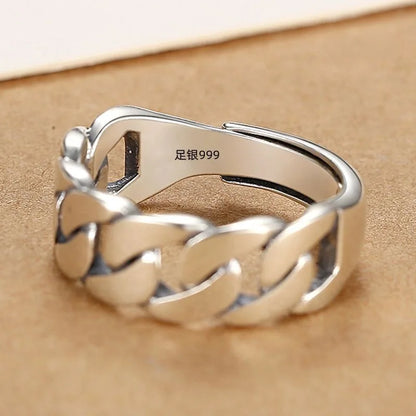 Minimalist Handmade Simple BIg Ring