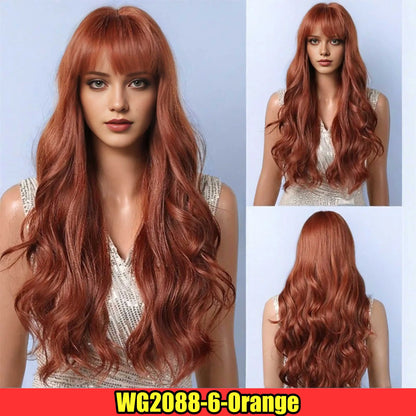 Ombre Blonde Curly Wig