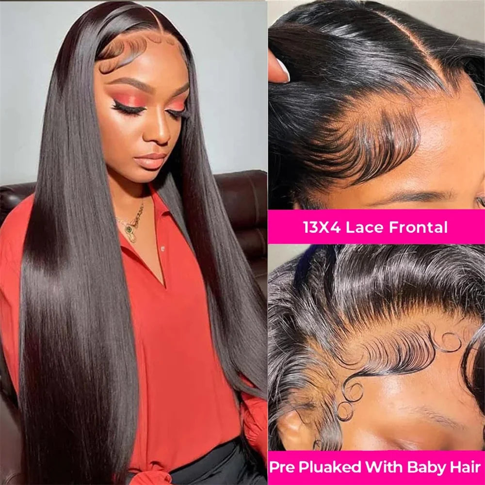 Lace Front Human gluless Hair