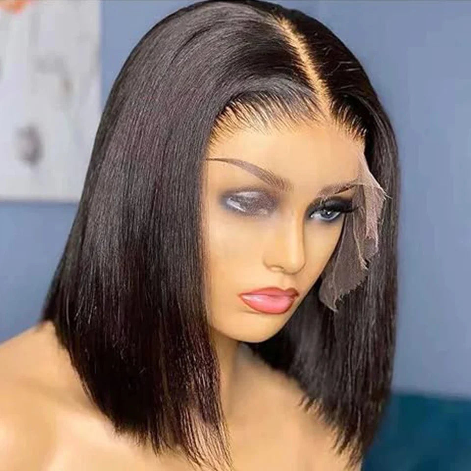 Sleek Straight Short Bob Wig