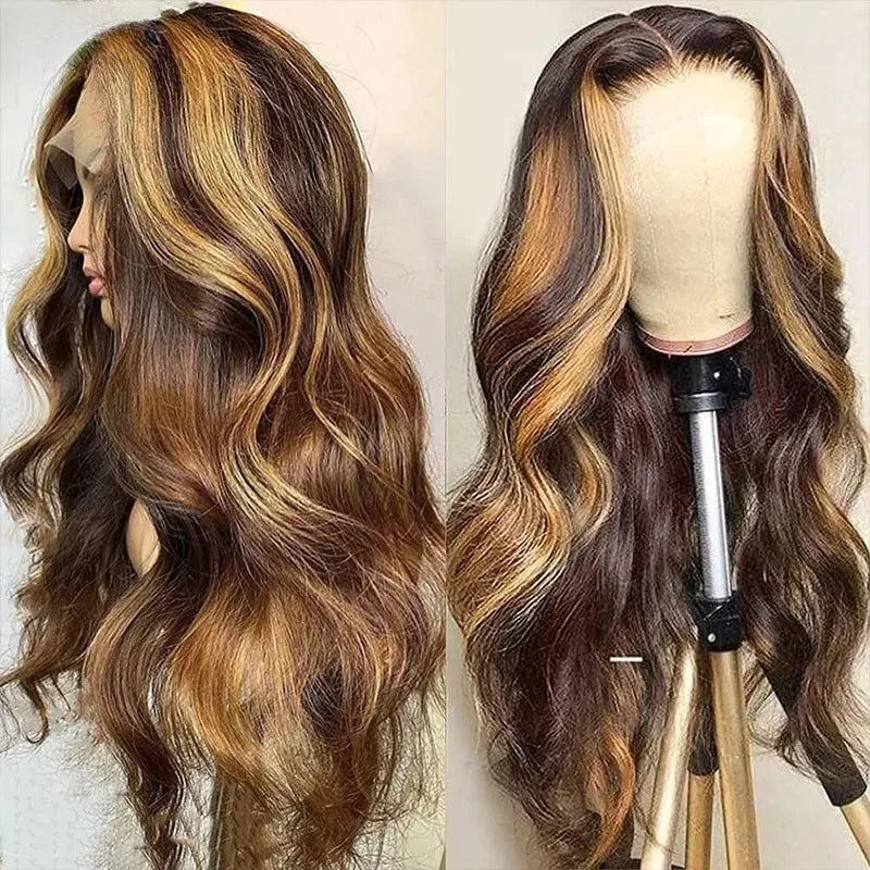 Ombre Ash Blonde With Dark Roots