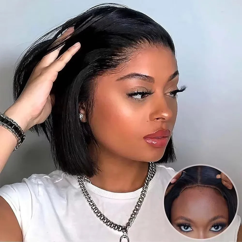 Bob Wig Human Hair