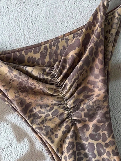 Leopard Push Up Bikinis