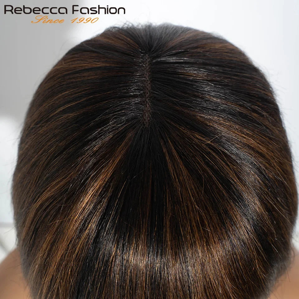 Highlight Blonde Short BOB