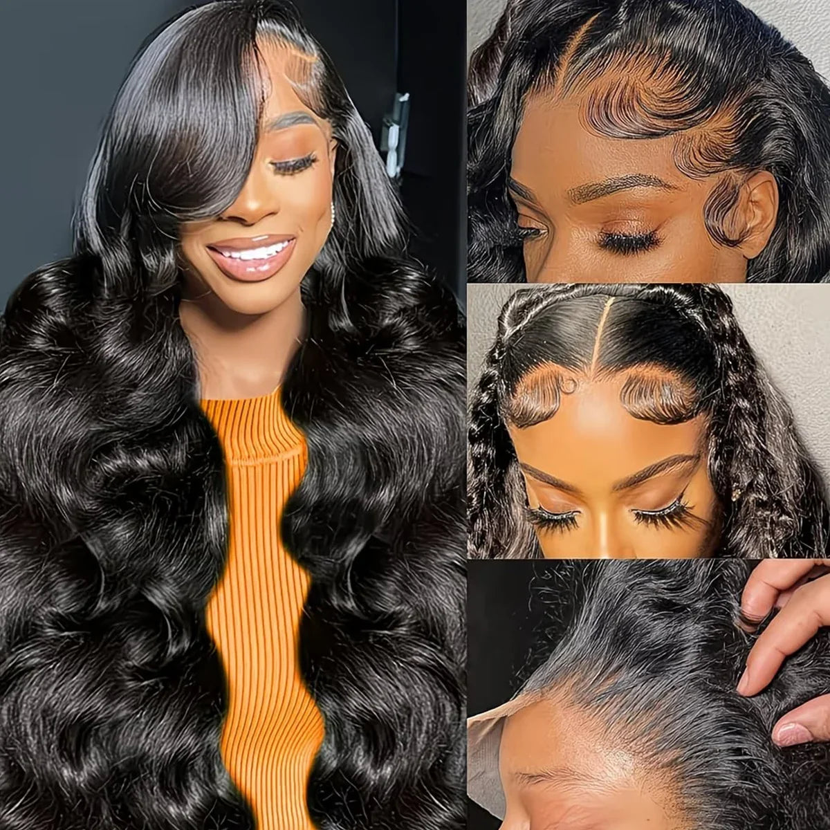 Glueless Body Wave Human Hair