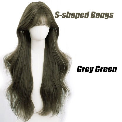 Ombre Blonde Curly Wig